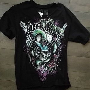 Guns and roses choker tee
